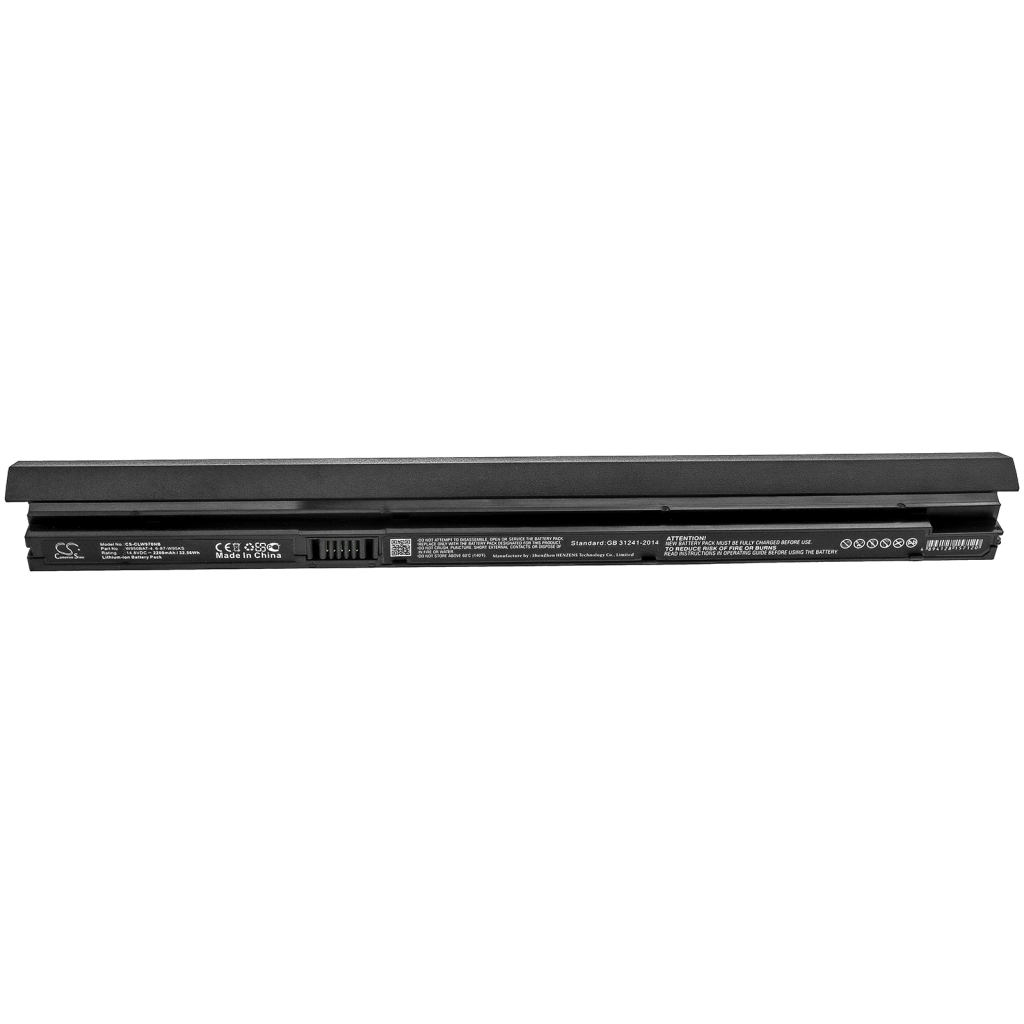 Batería para portátil CLEVO CS-CLW970NB