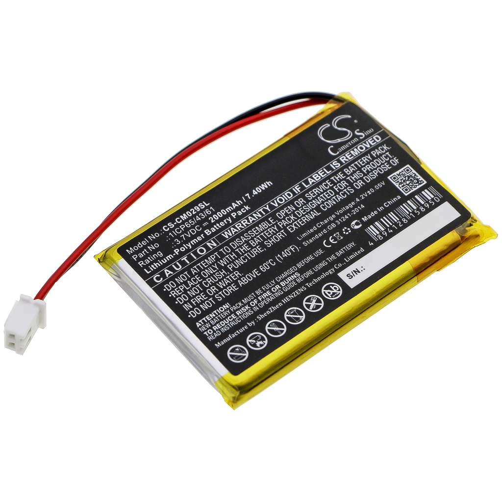 Paquetes de Baterías Personalizadas CS-CM029SL