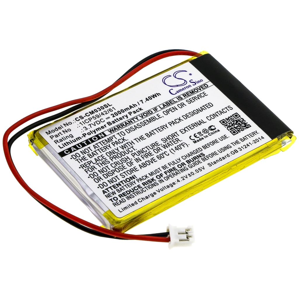 Paquetes de Baterías Personalizadas CS-CM030SL