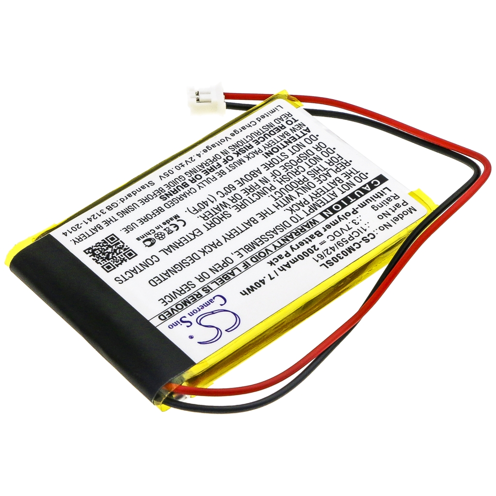 Paquetes de Baterías Personalizadas CS-CM030SL