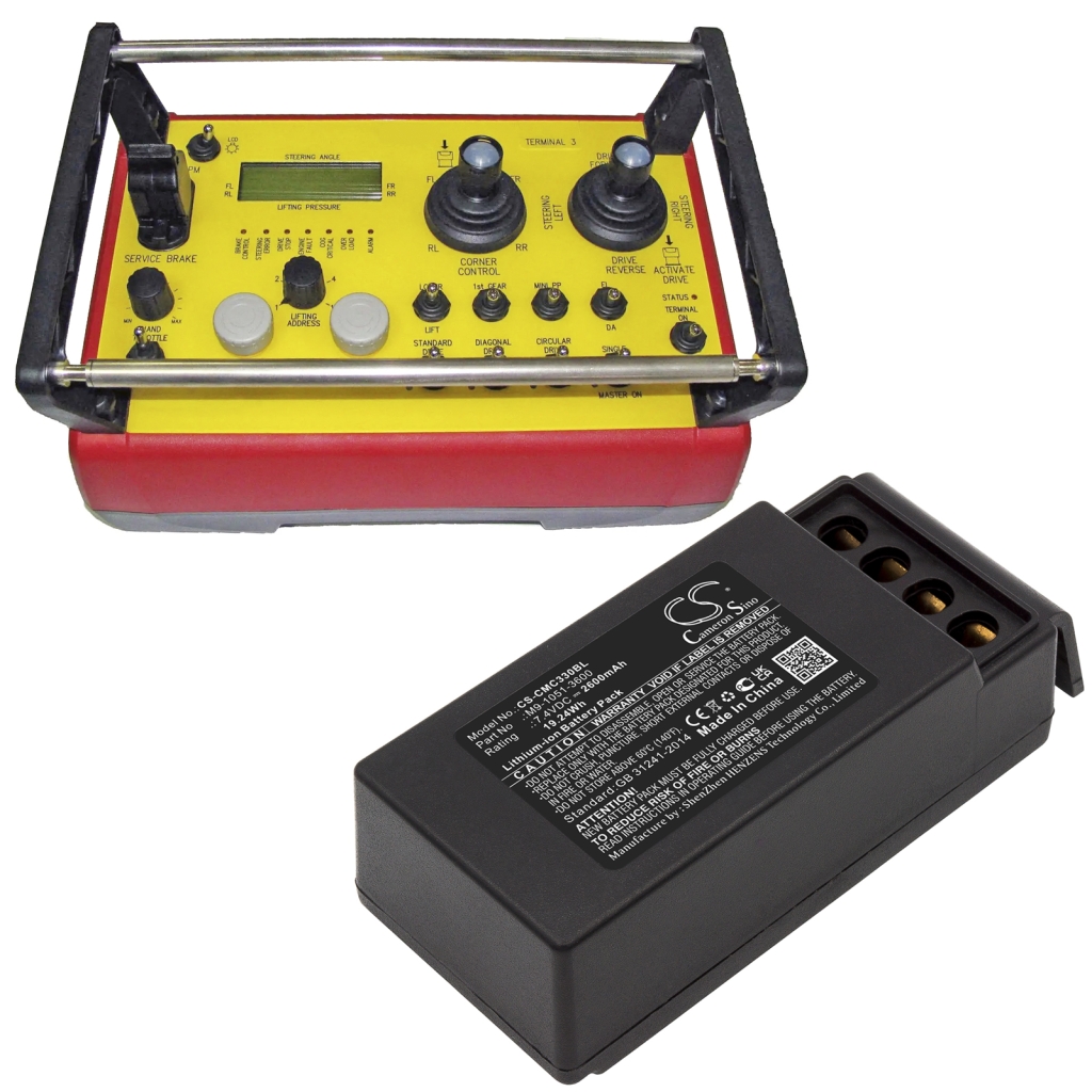 Baterías Sustituye MC-EX-BATTERY3