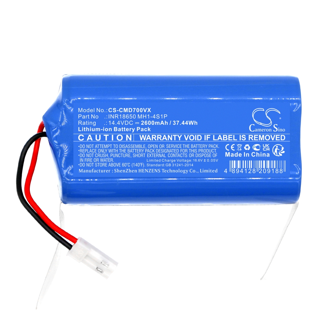 Baterías Sustituye INR18650 MH1-4S1P