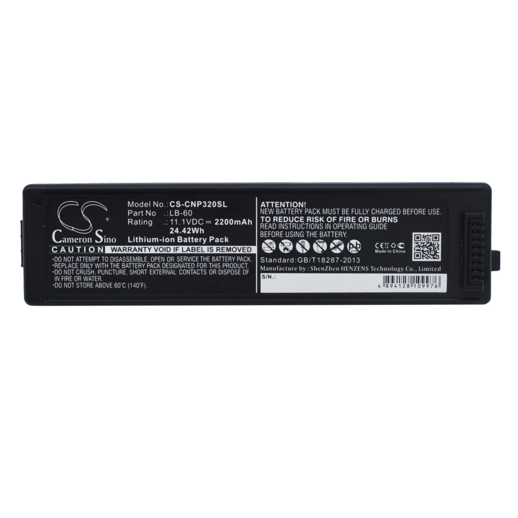 Batería para portátil Canon CS-CNP320SL