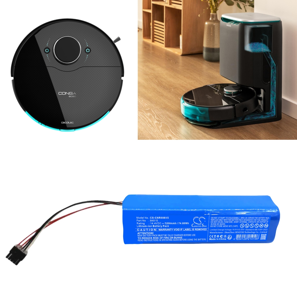 Batería de vacío Cecotec CS-CNR808VX