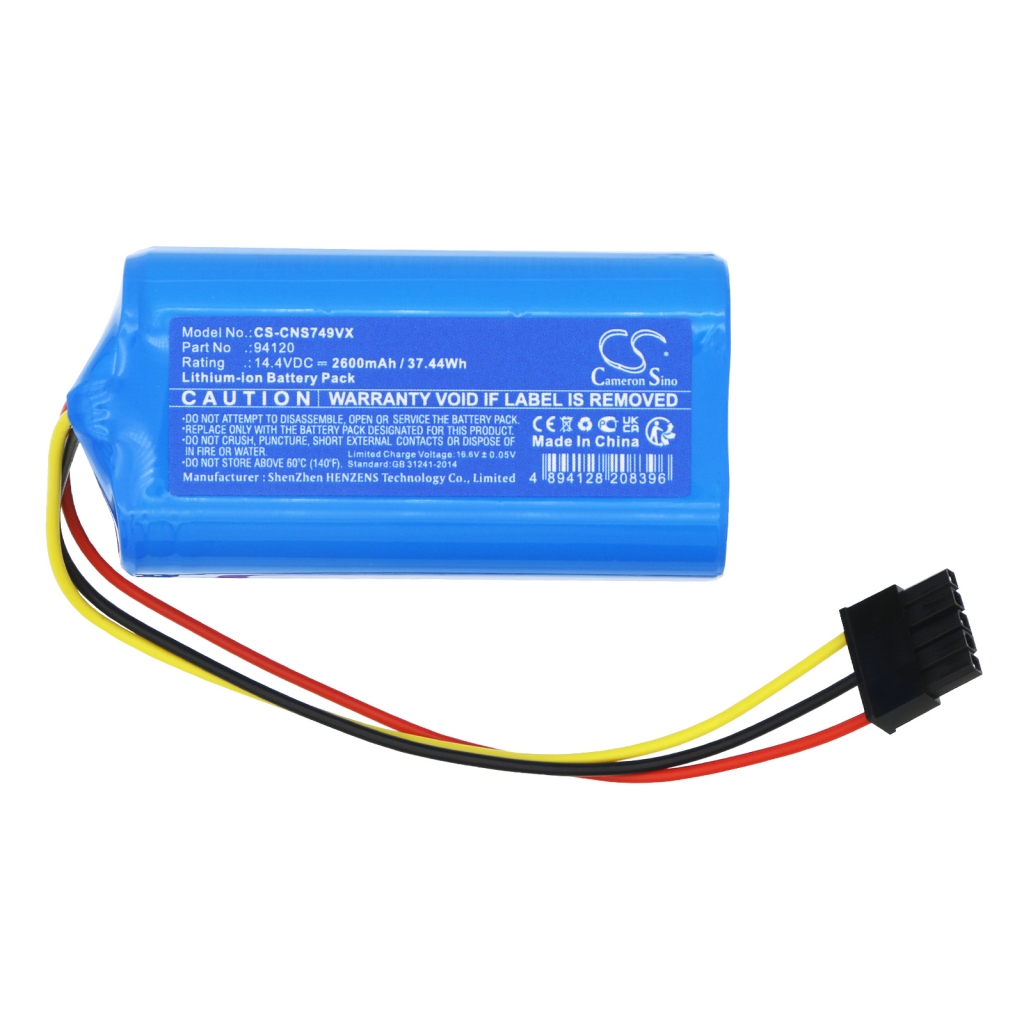 Batería de vacío Cecotec CS-CNS749VX