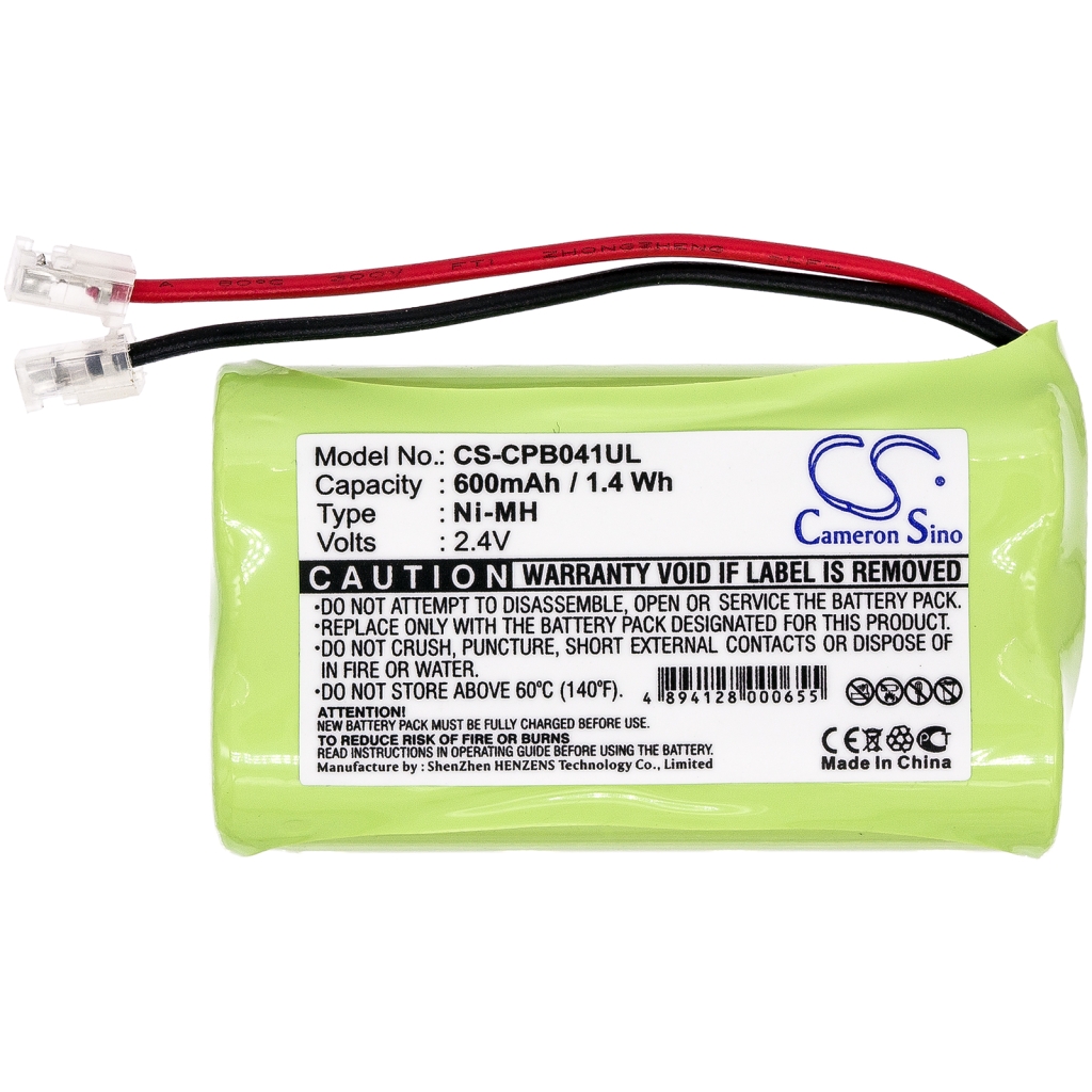 Batería para teléfono inalámbrico Universal CS-CPB041UL