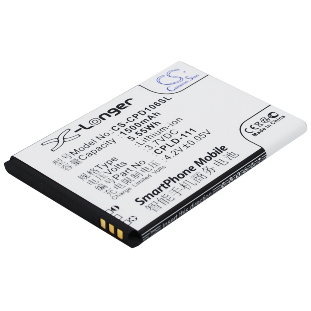 Batería del teléfono móvil Coolpad 5216d