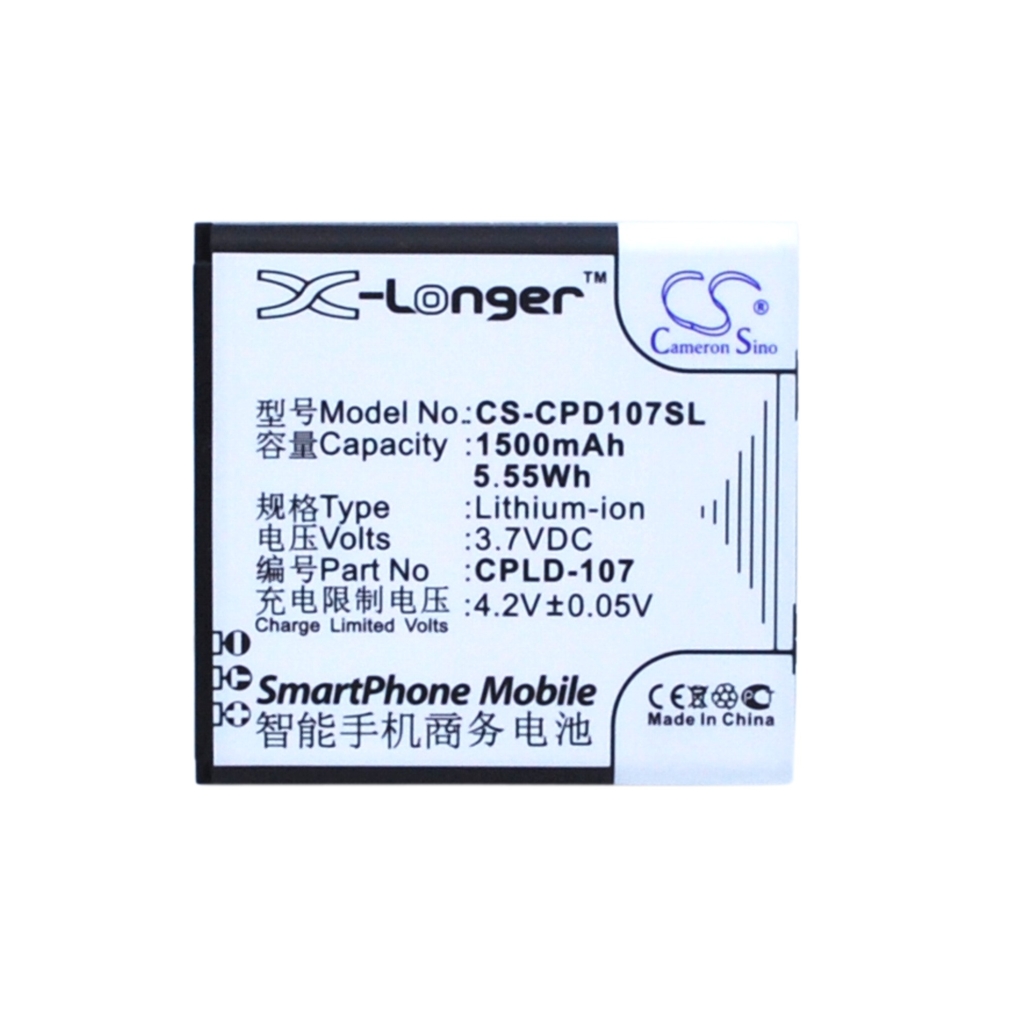 Batería del teléfono móvil Coolpad CS-CPD107SL