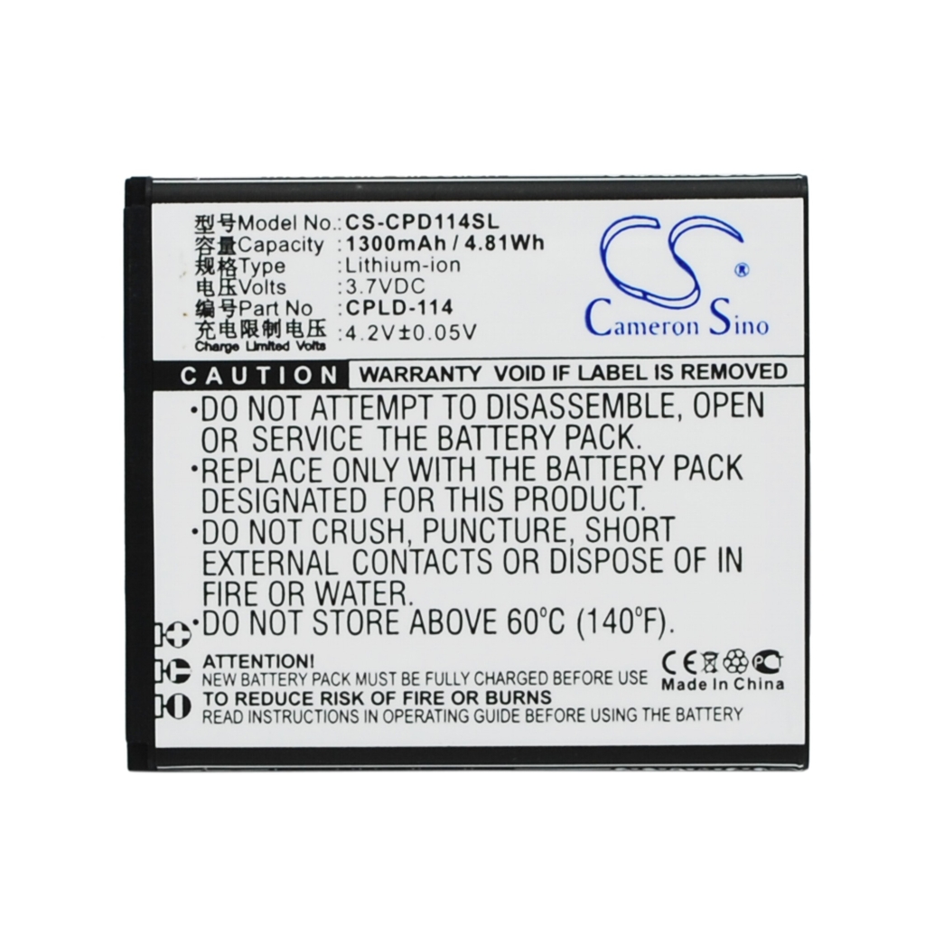 Baterías Sustituye CPLD-114