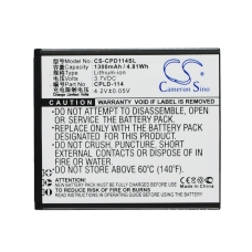 Reemplazo de batería compatible para Coolpad CPLD-114