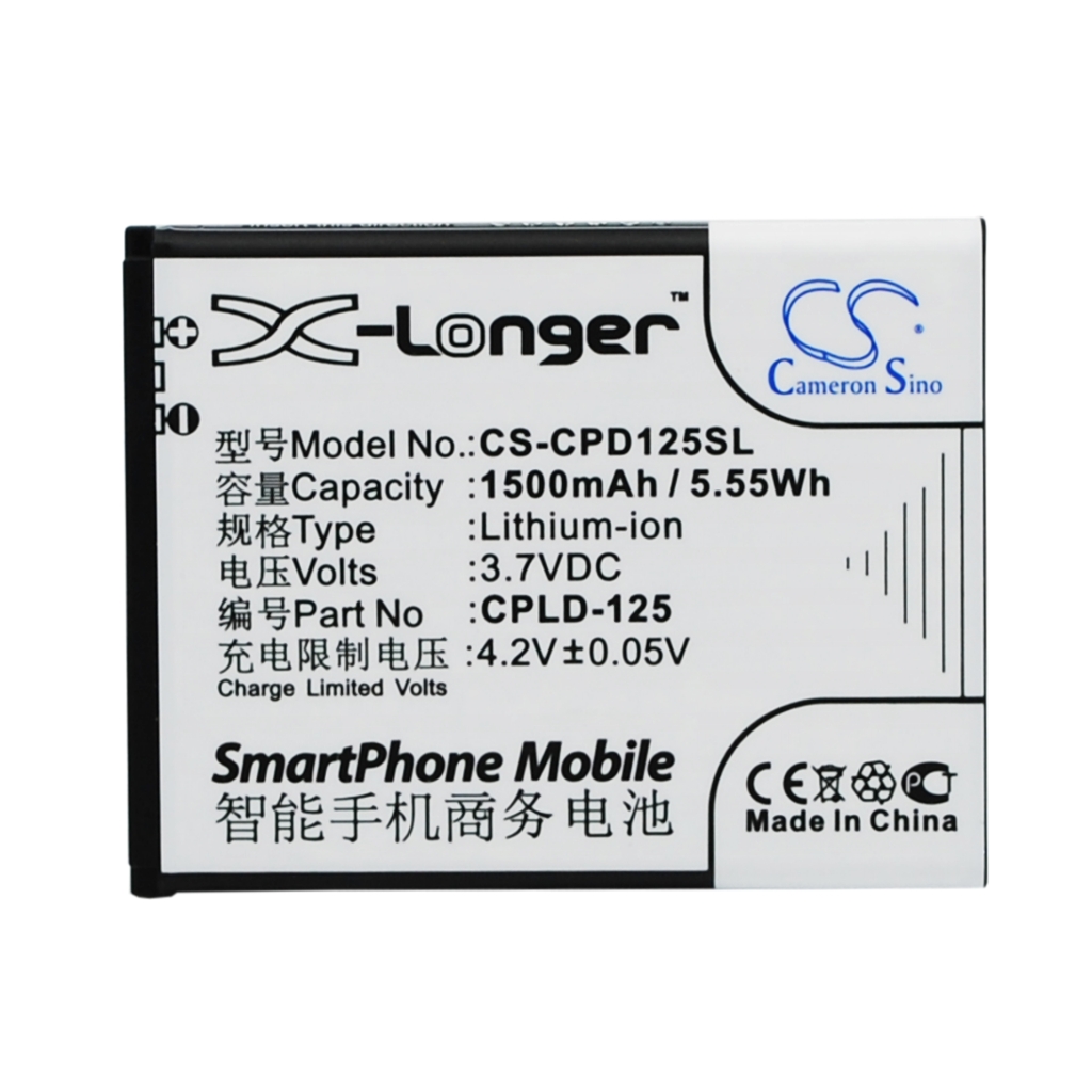 Batería del teléfono móvil Coolpad 8017-T00