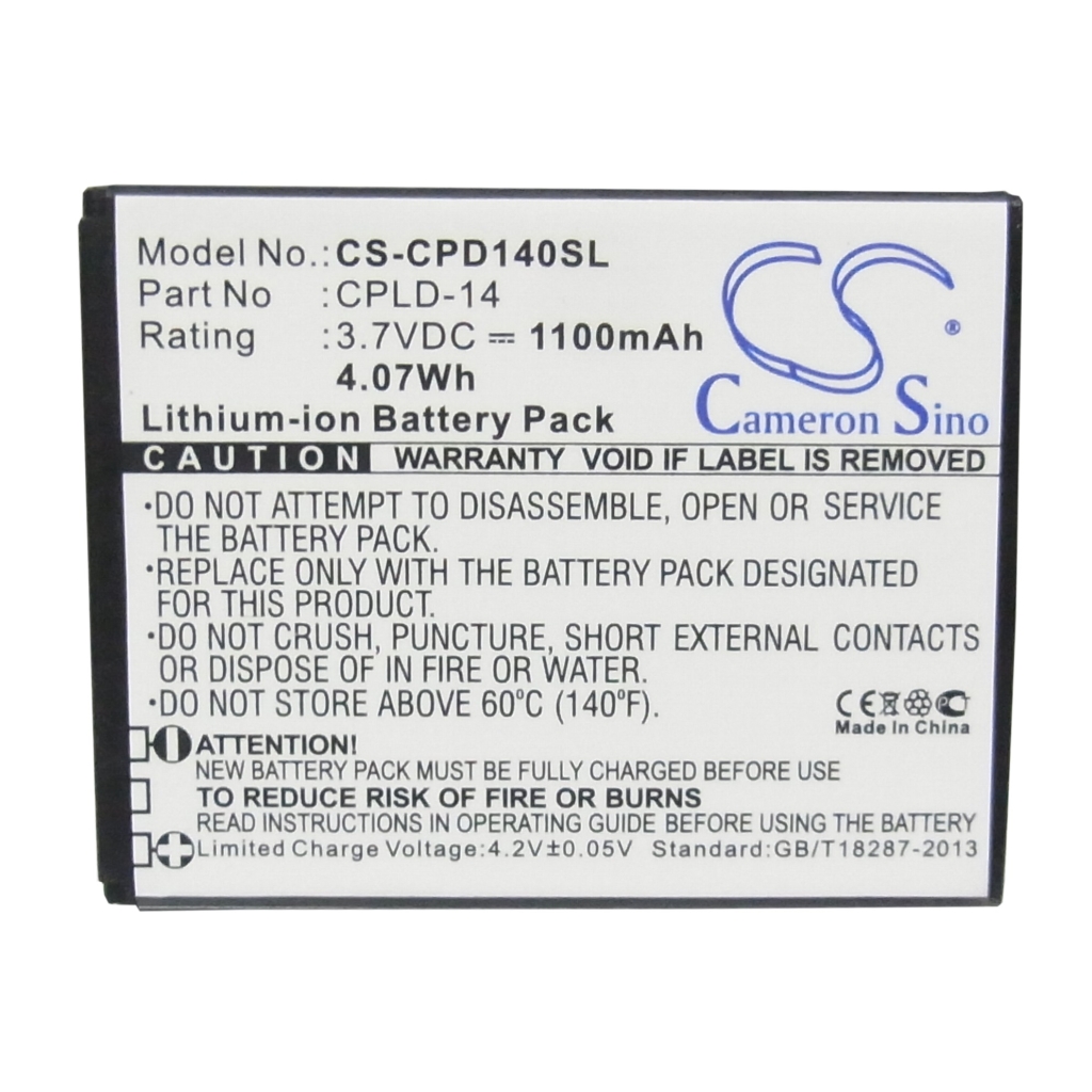 Batería del teléfono móvil Coolpad 8150S