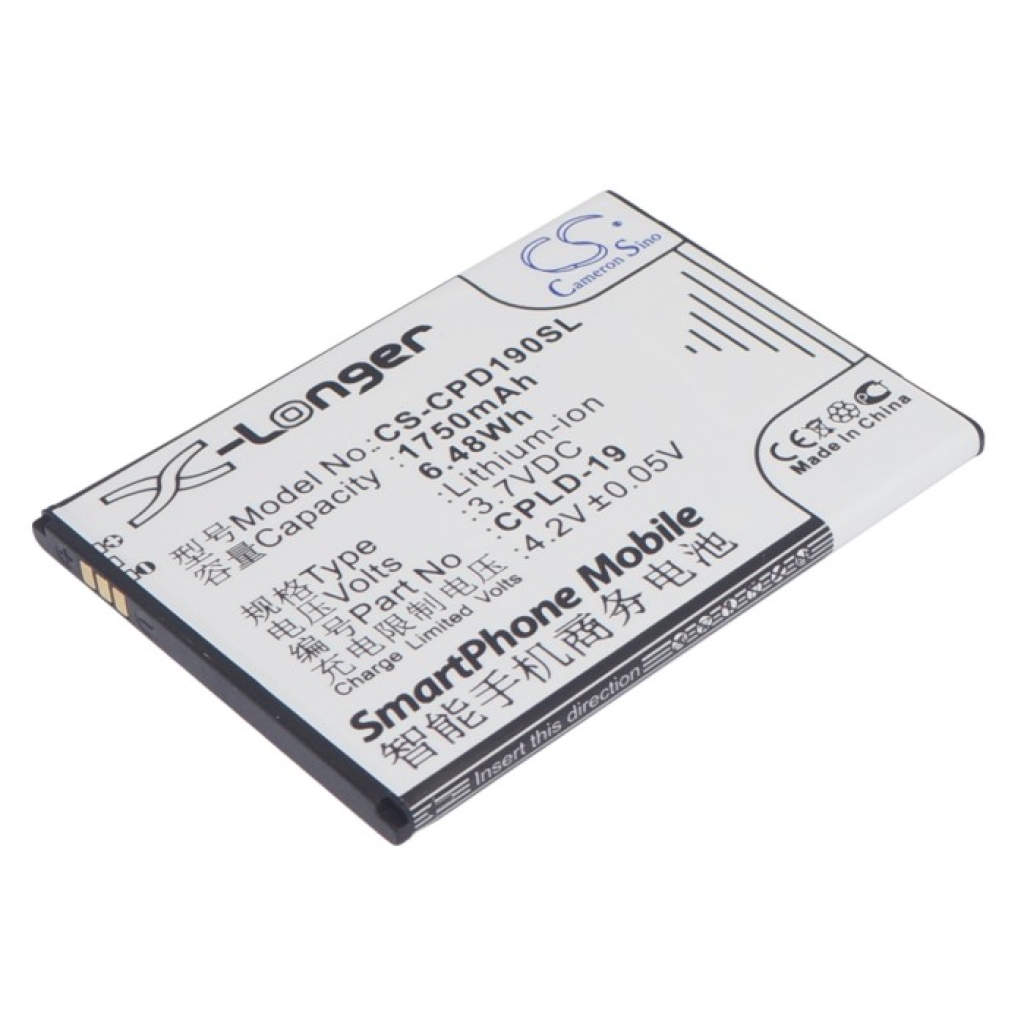 Batería del teléfono móvil Coolpad 8295