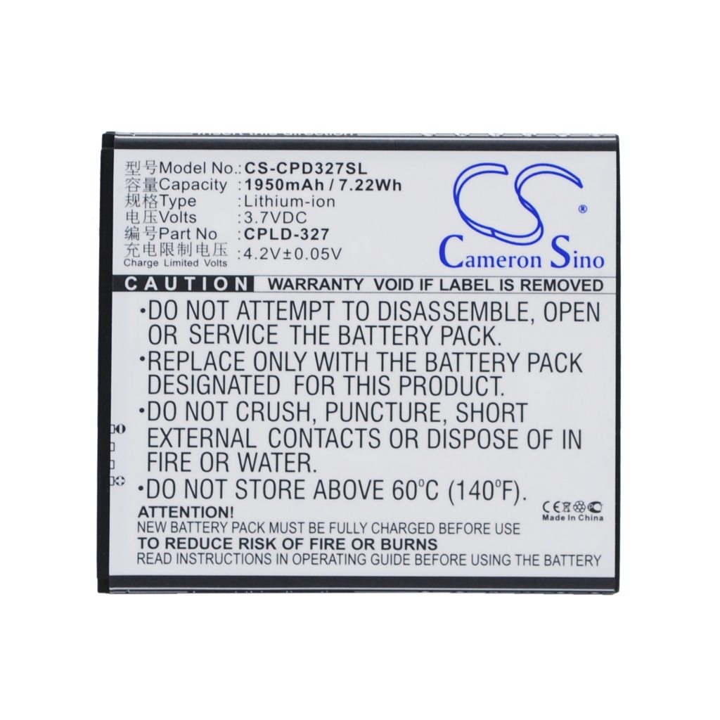Baterías Sustituye CPLD-327