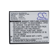 Reemplazo de batería compatible para Coolpad CPLD-121