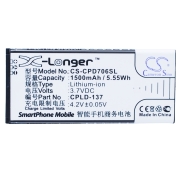 CS-CPD706SL<br />Baterías para  reemplaza la batería CPLD-137