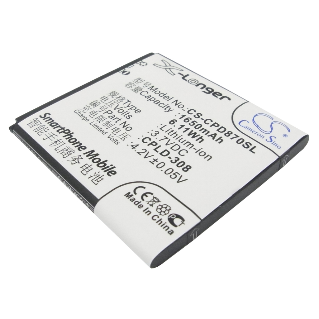 Batería del teléfono móvil Coolpad 8085