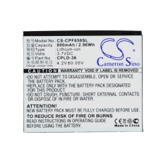 Reemplazo de batería compatible para Coolpad CPLD-36
