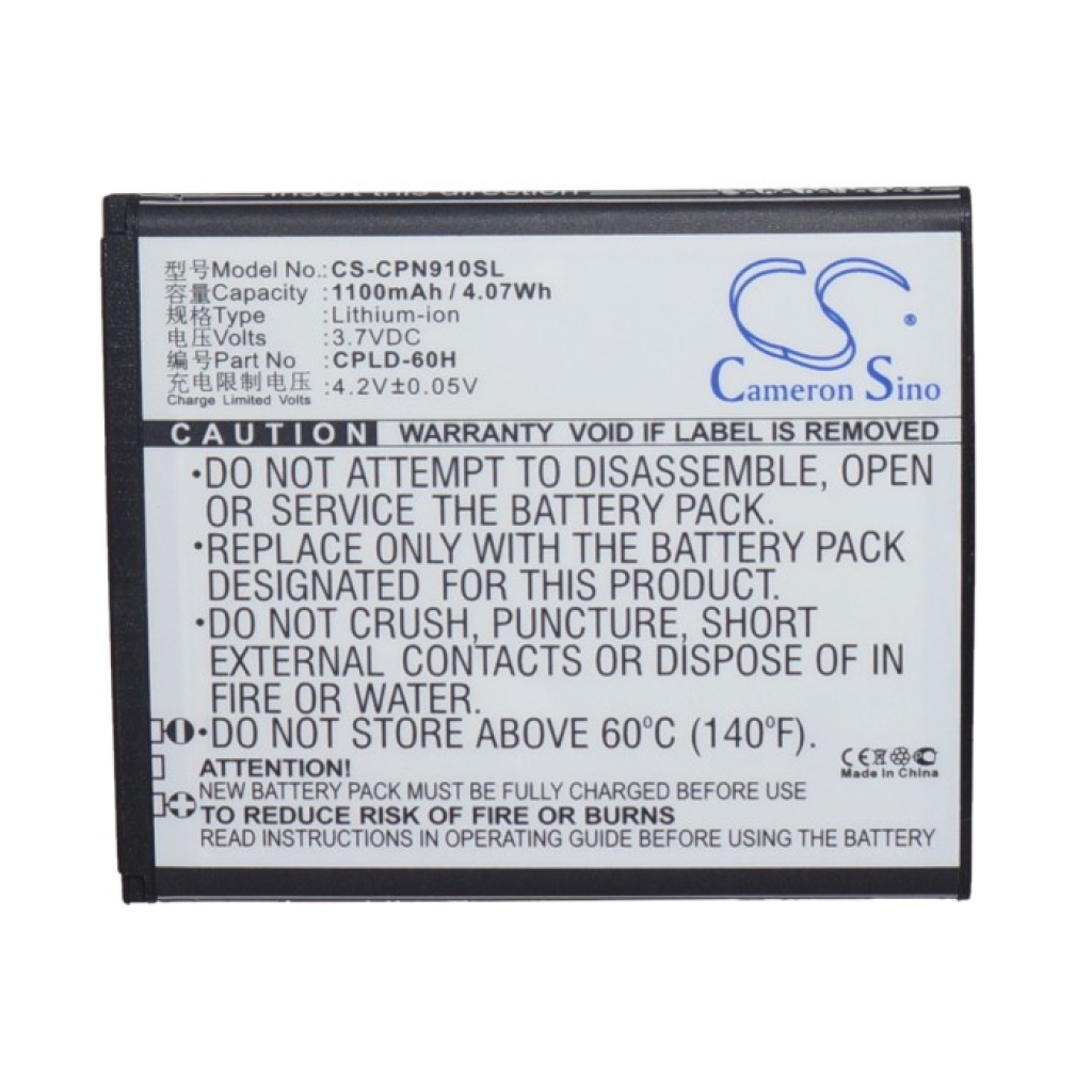Batería del teléfono móvil Coolpad N930
