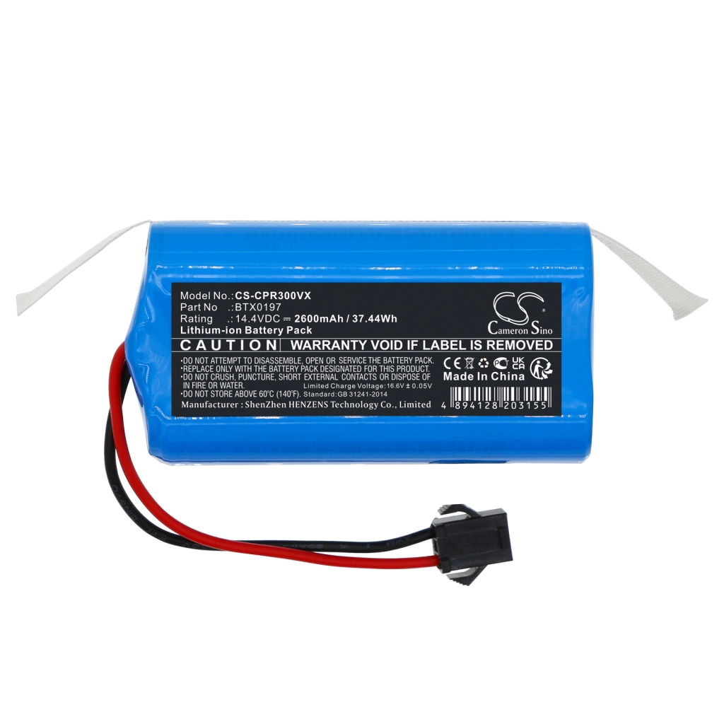Baterías Sustituye BYD INR18650 M26-4S1P
