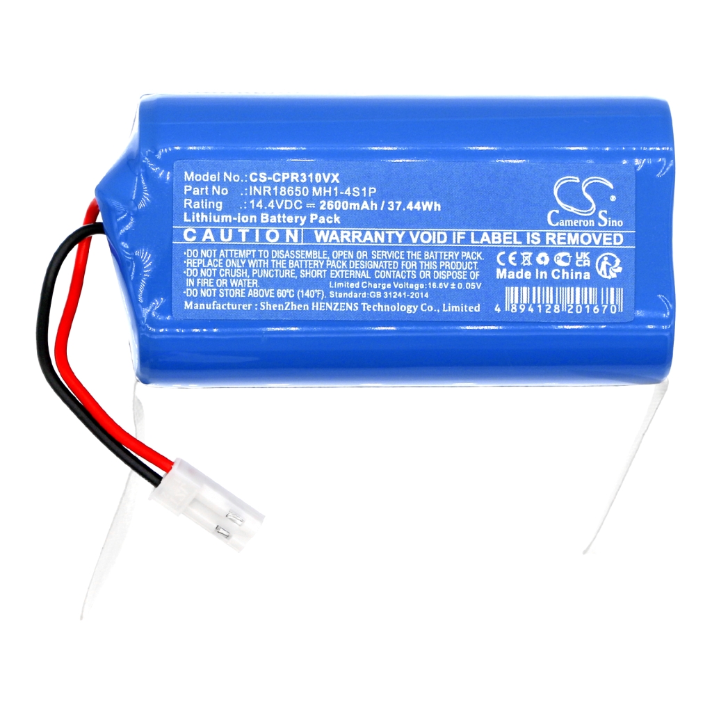 Baterías Sustituye BYD INR18650 M26-4S1P