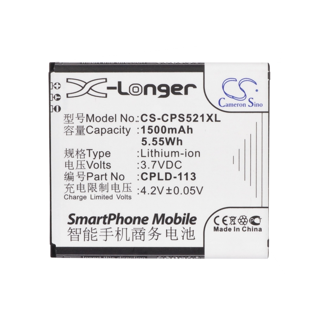 Batería del teléfono móvil Coolpad 5218S