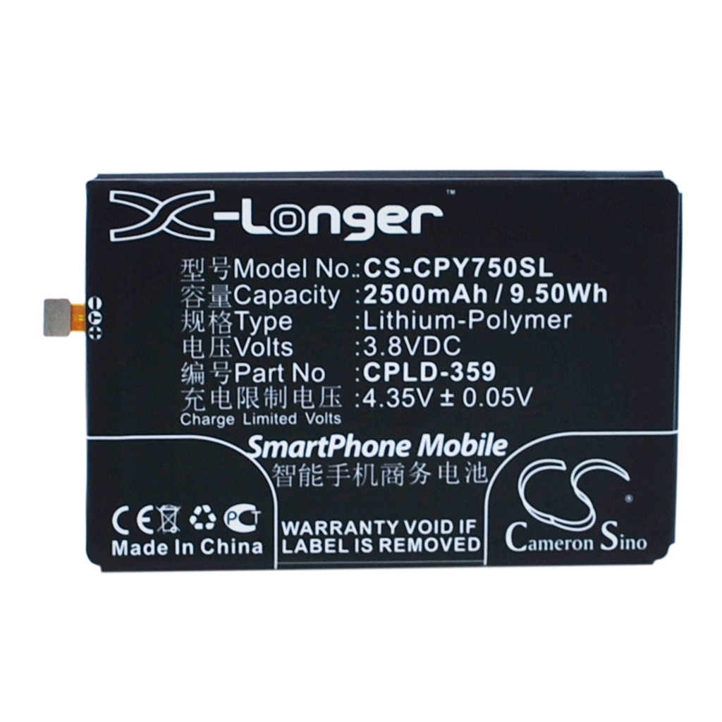 Batería del teléfono móvil Coolpad T2-C01