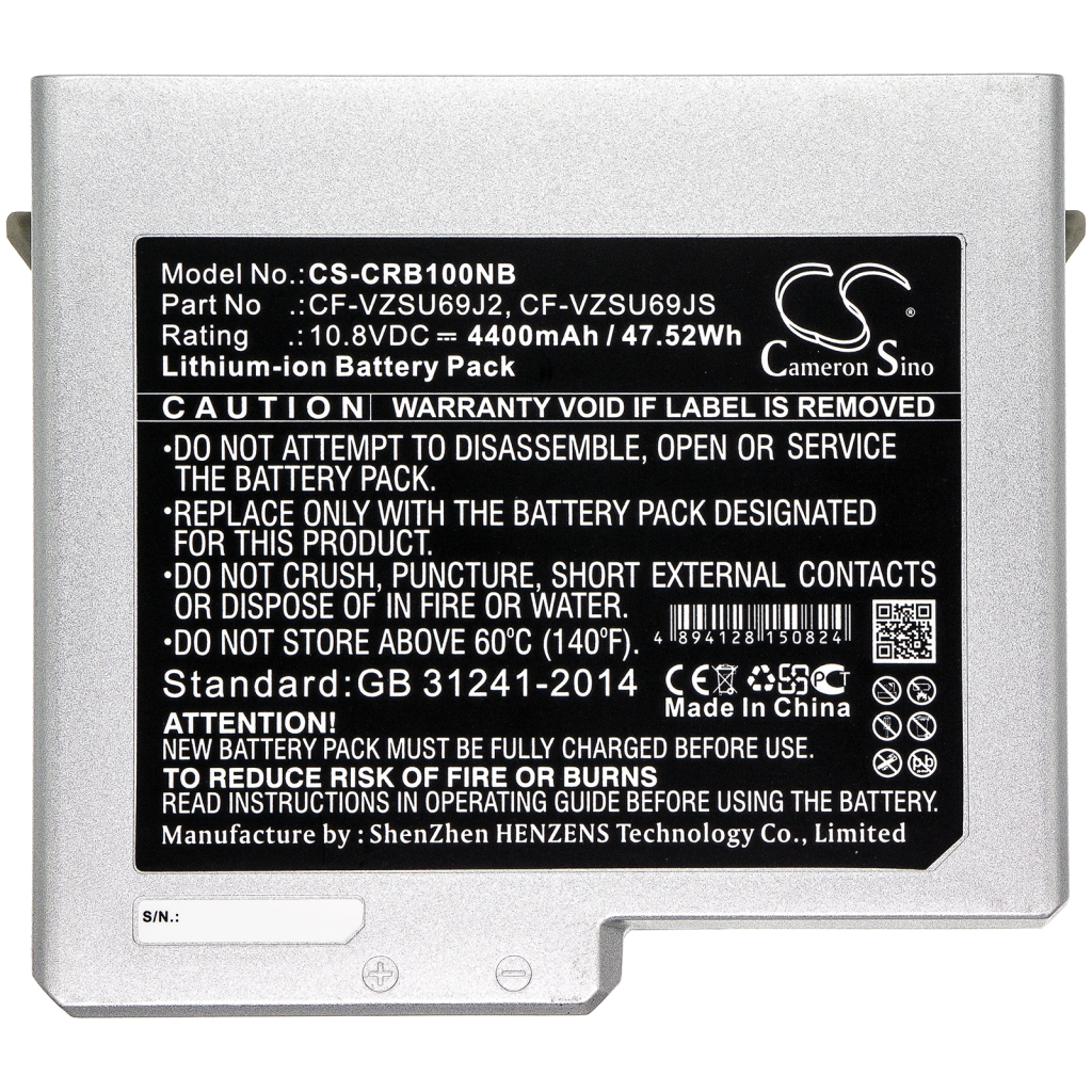 Batería para portátil Panasonic CS-CRB100NB