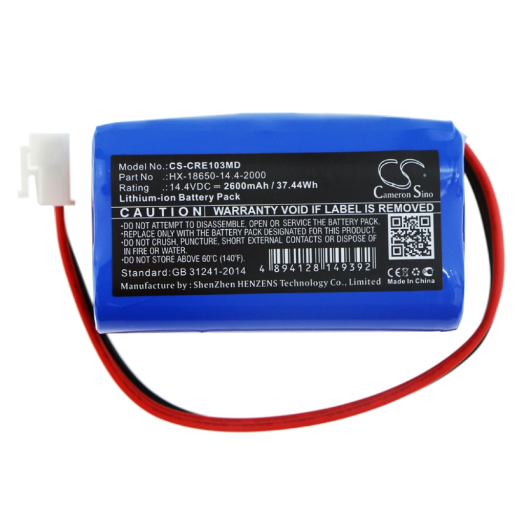 Batería Médica Carewell ECG-1103B