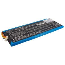 Reemplazo de batería compatible para Crestron 81-207-392012,81-215-360012,TPMC-8X-BTP