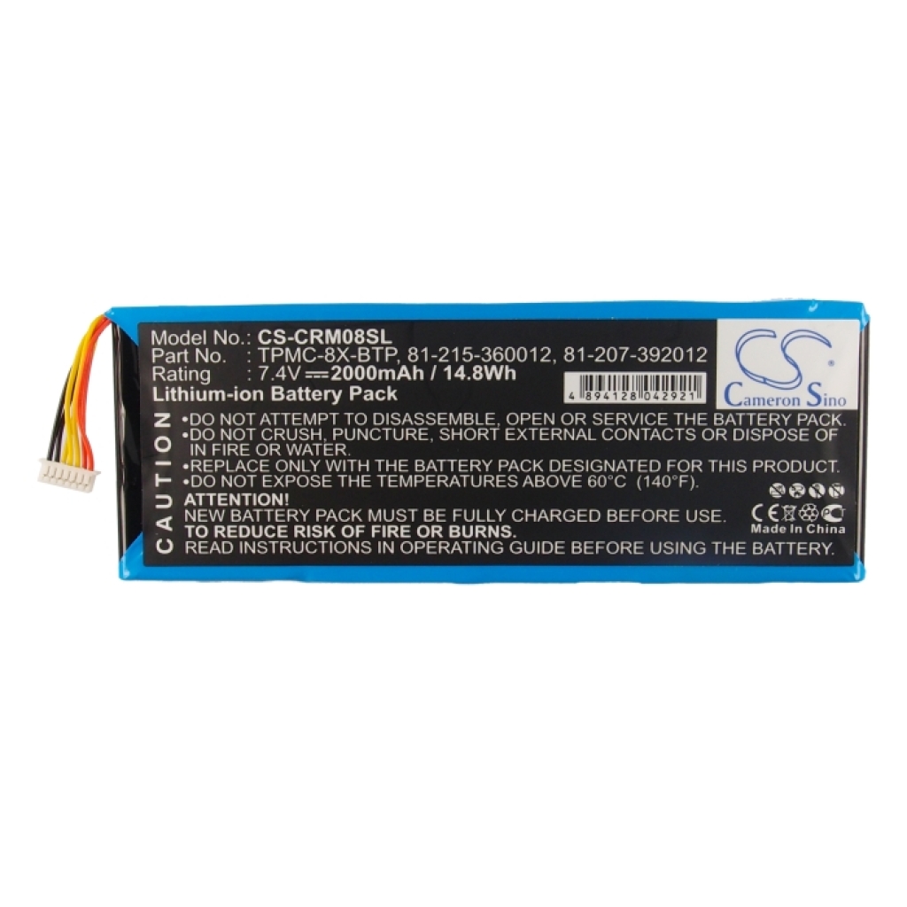 Batería del mando a distancia Crestron CS-CRM08SL