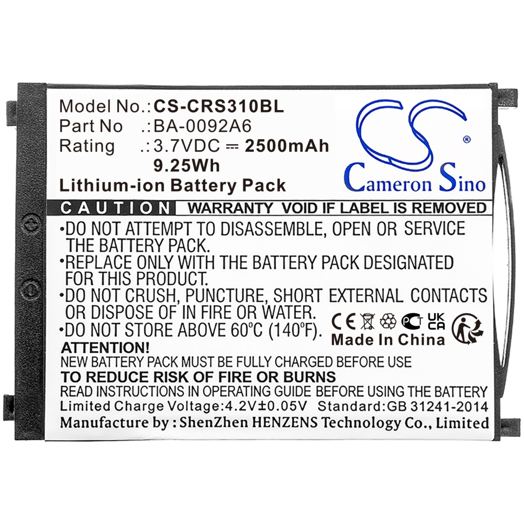 Baterías Sustituye BA-0093A0