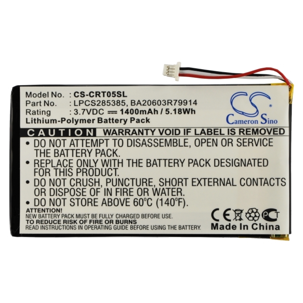 Baterías Sustituye BA20603R79914