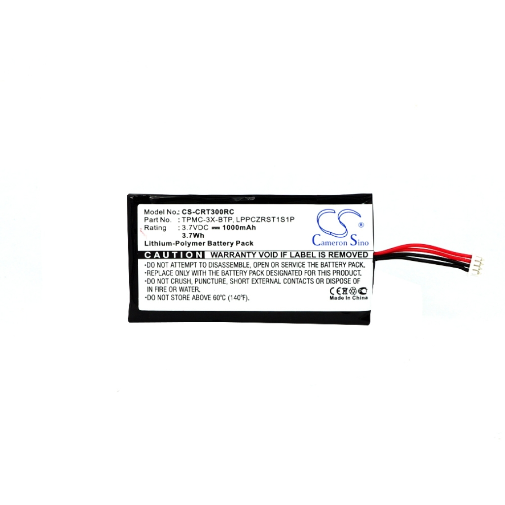 Batería del mando a distancia Crestron CS-CRT300RC