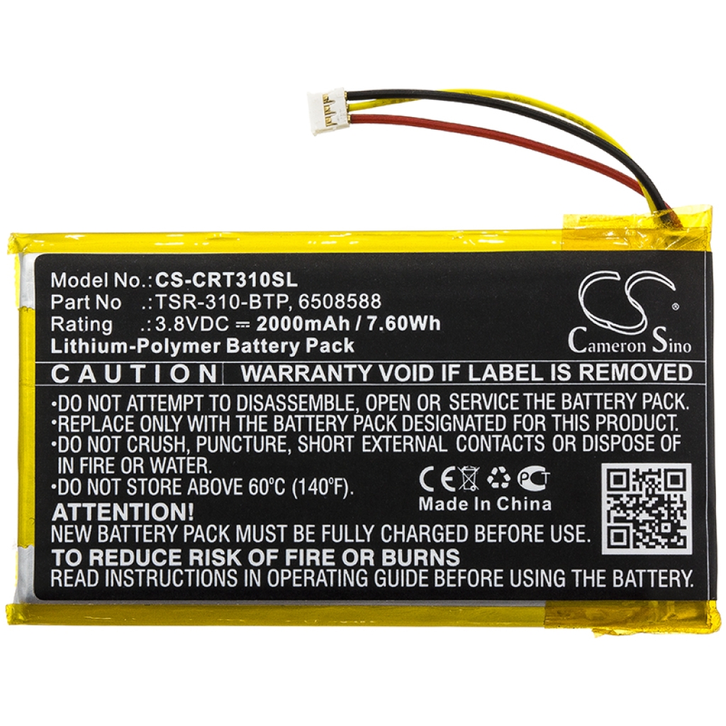 Batería del mando a distancia Crestron CS-CRT310SL
