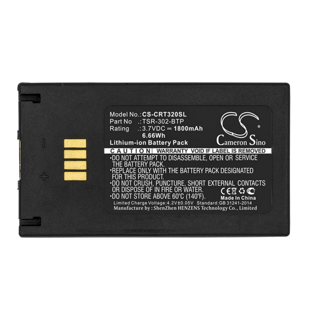 Batería del mando a distancia Crestron CS-CRT320SL