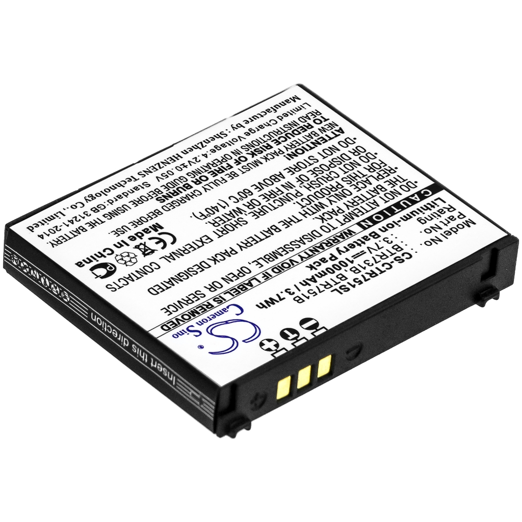 Batería del teléfono móvil Casio C731