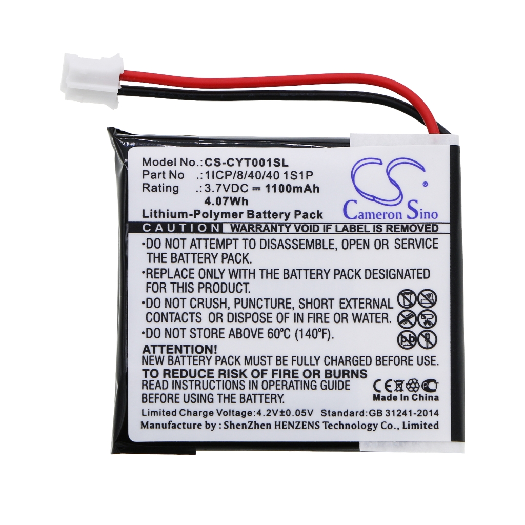 GPS, Batería del Navegador Coyote CS-CYT001SL