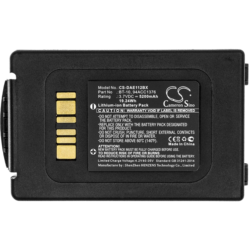 Batería de código de barras, escáner Datalogic ELF