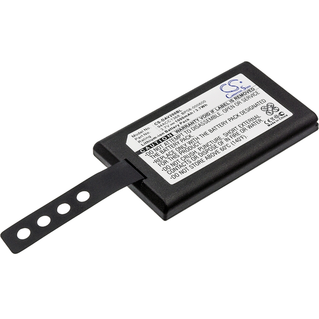Batería de código de barras, escáner Datalogic CVR2