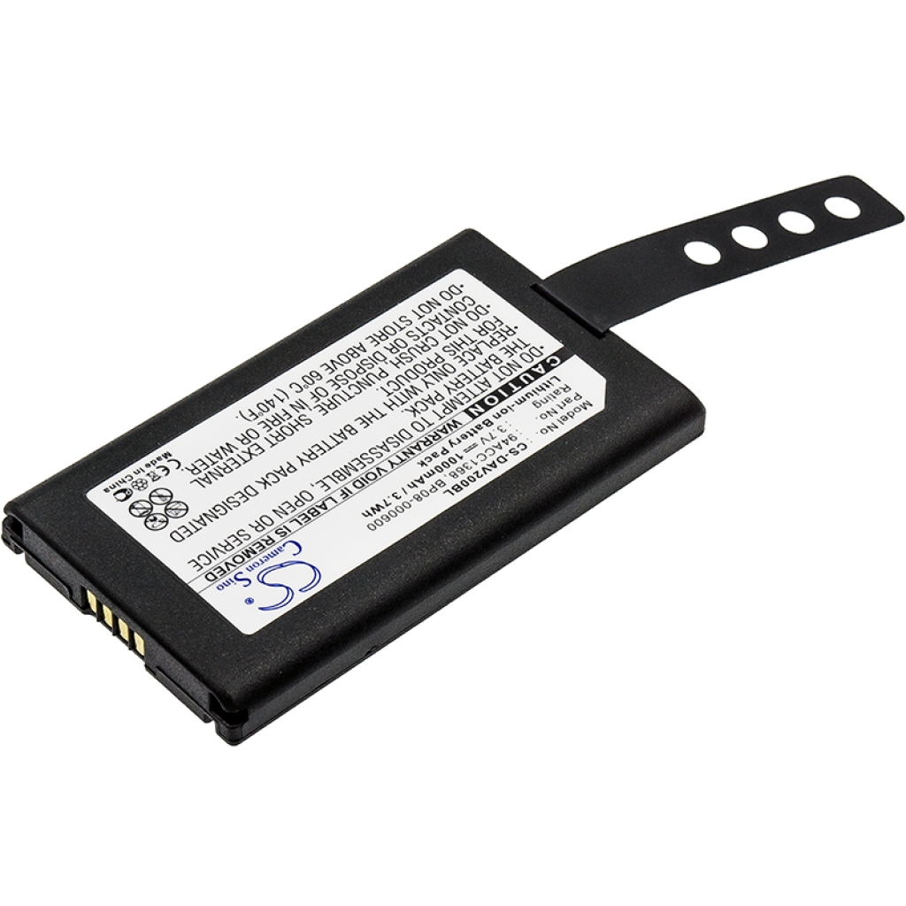 Batería de código de barras, escáner Datalogic CVR2