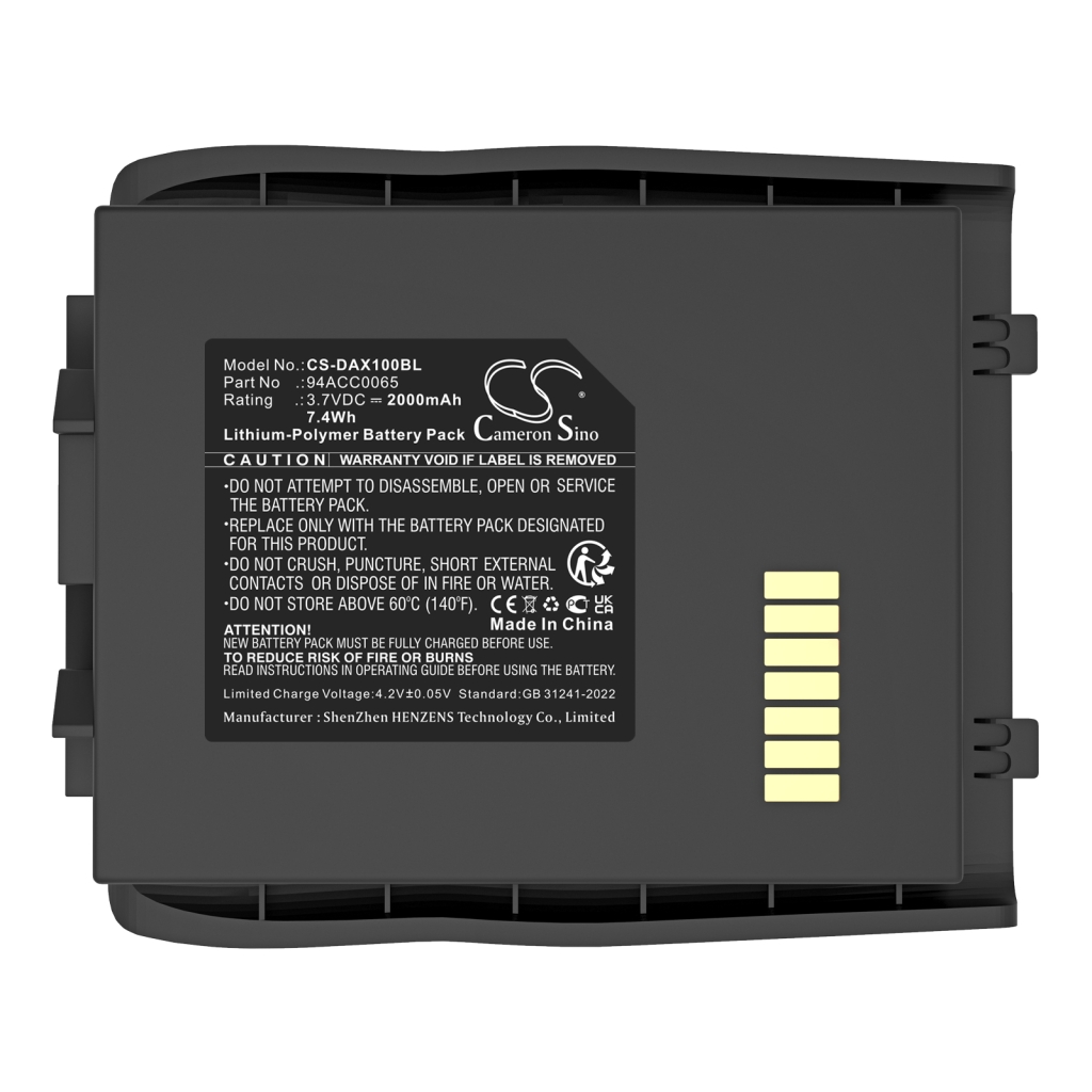 Batería de código de barras, escáner Datalogic LYNX