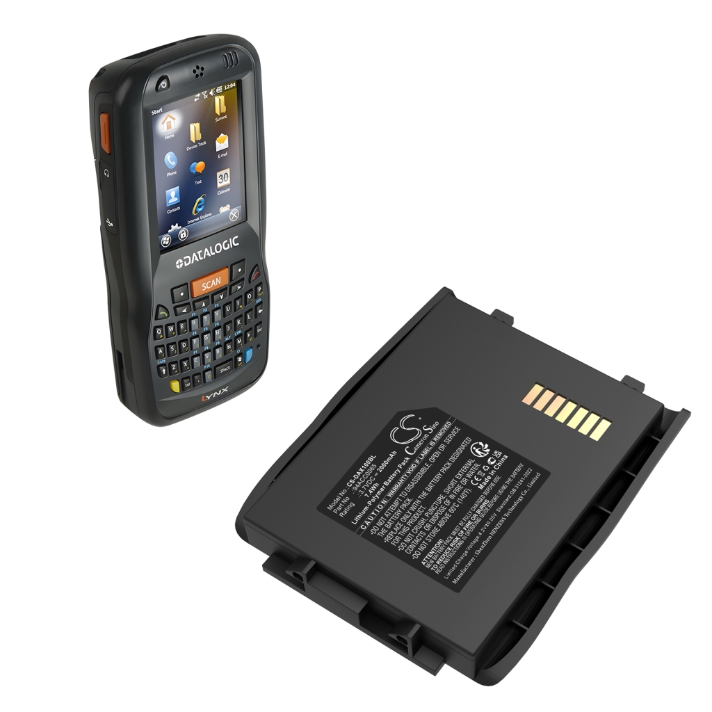 Batería de código de barras, escáner Datalogic LYNX