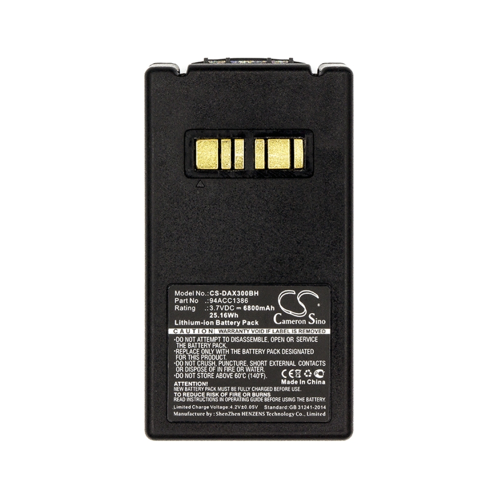 Batería de código de barras, escáner Datalogic Falcon X3 Plus