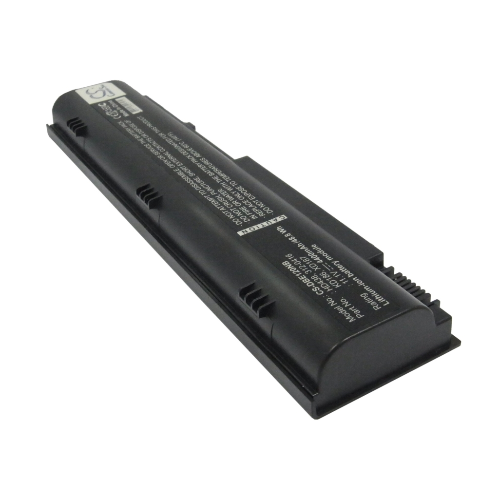 Batería para portátil DELL CS-DBE120NB