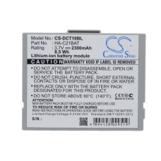Reemplazo de batería compatible para CASIO HA-C21BAT