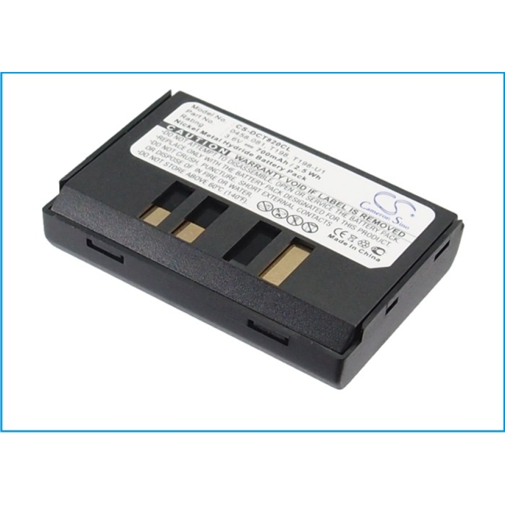 Dancall Batería para teléfono inalámbrico CS-DCT820CL