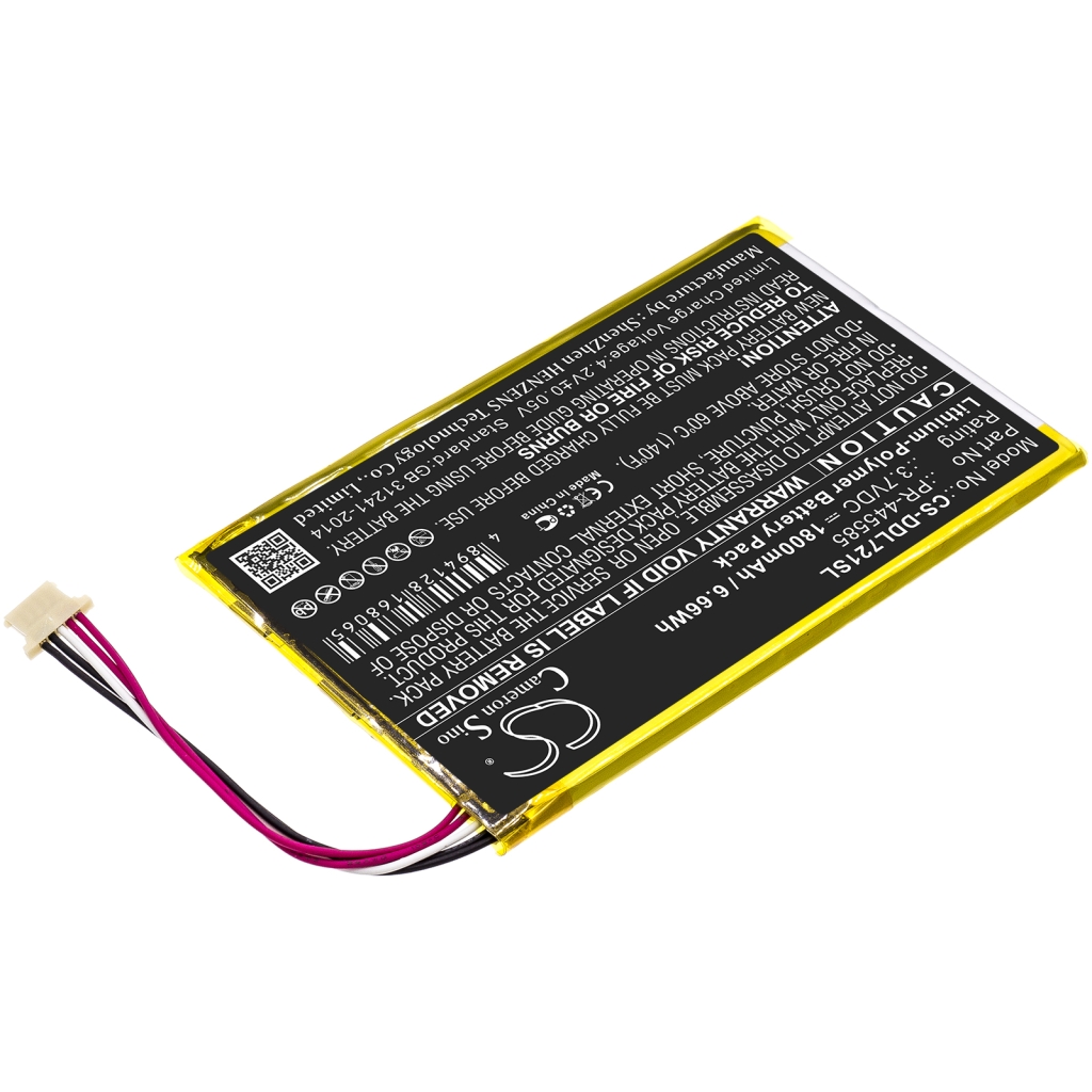 Batería de la tableta Digiland CS-DDL721SL