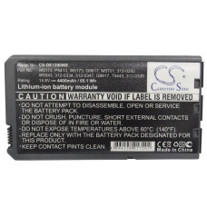 Reemplazo de batería compatible para DELL 312-0292,312-0326,312-0334,312-0335,312-0347...