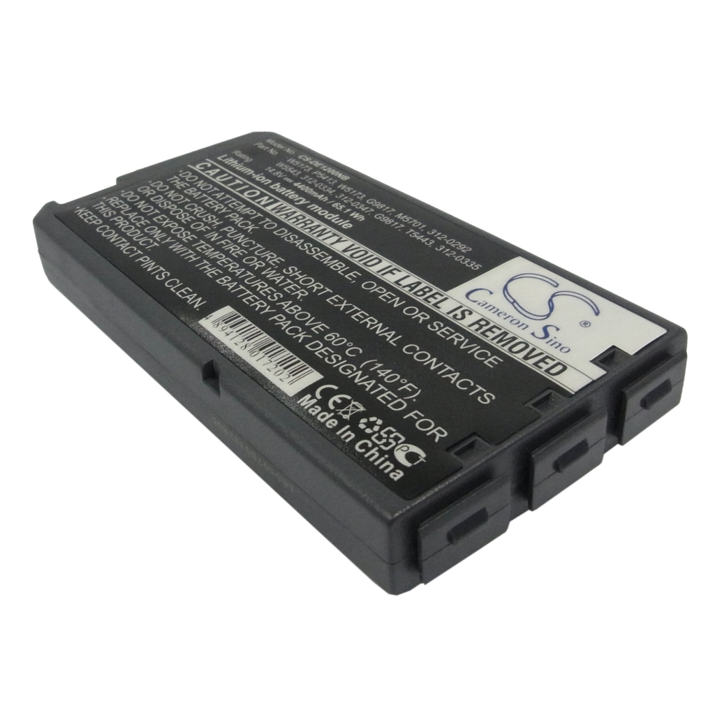 Batería para portátil DELL CS-DE1200NB